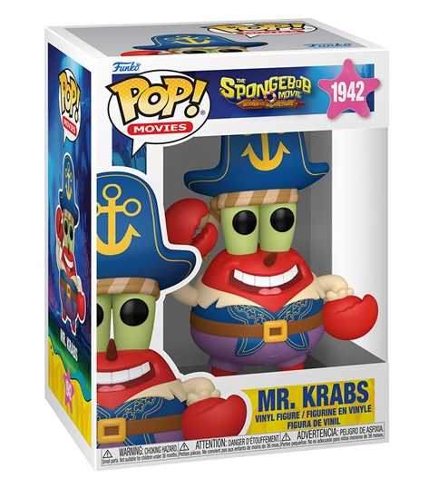 (Pre-Order) The SpongeBob Movie: Search for SquarePants Mr. Krabs Funko Pop! Vinyl Figure #1942